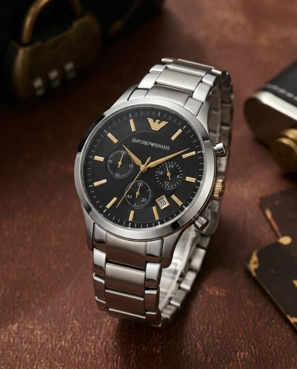 Em.porio Arman_i Classic Silver-Black-Gold