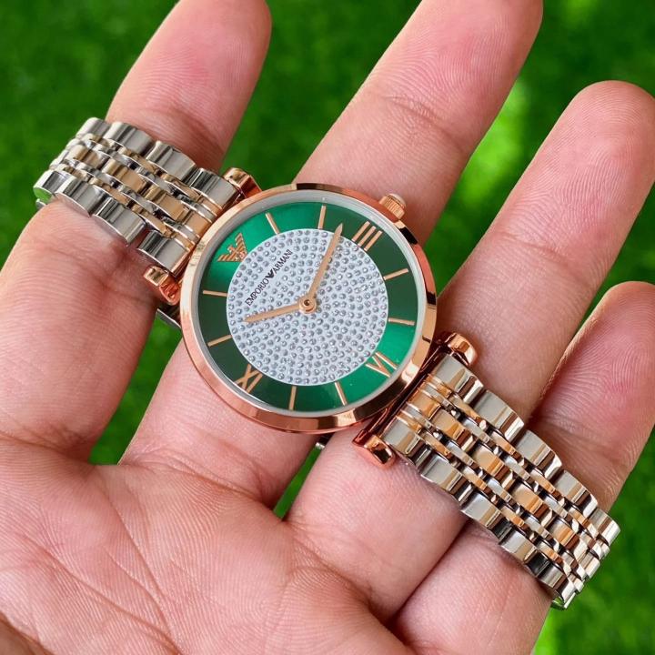 Em.porio Arman_i Classic 2Ton-Copper-Green