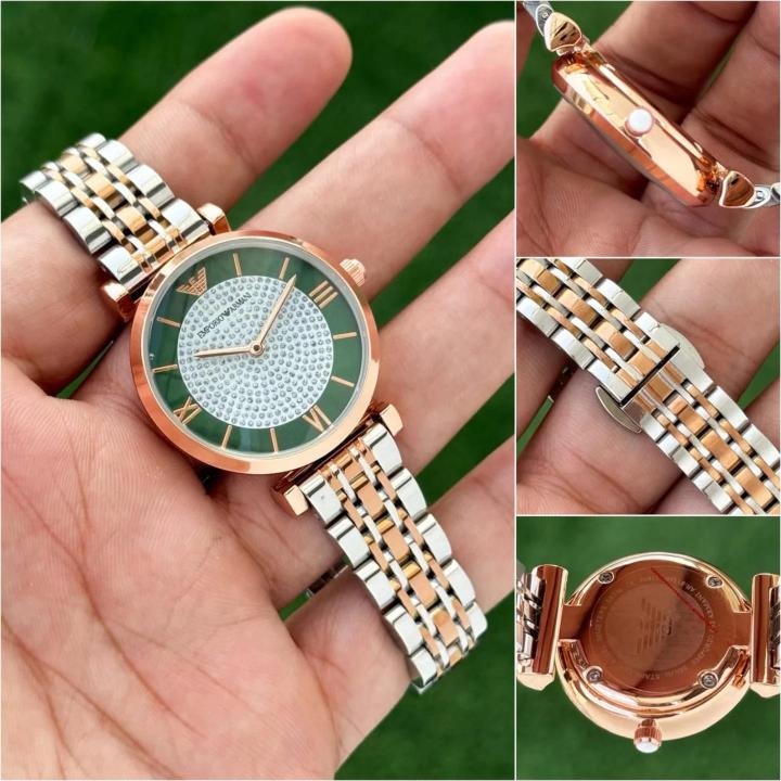 Em.porio Arman_i Classic 2Ton-Copper-Green