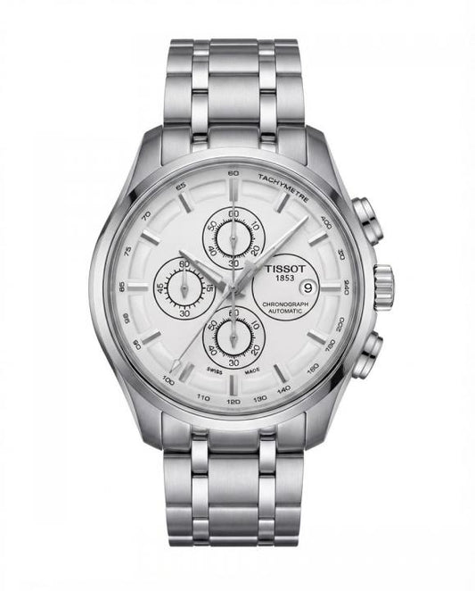 Tissoo_t 1853 Couturier Silver White dial