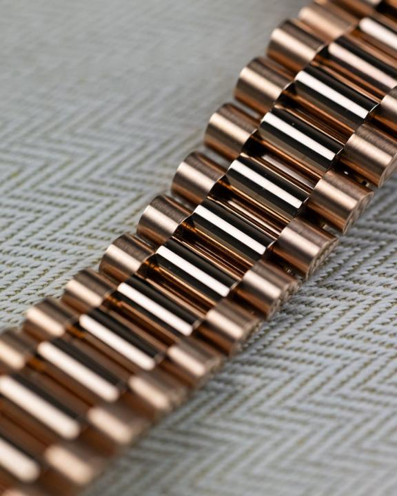 Role_x Oyster Perpetual Day Date 40 Battery Copper-Brown