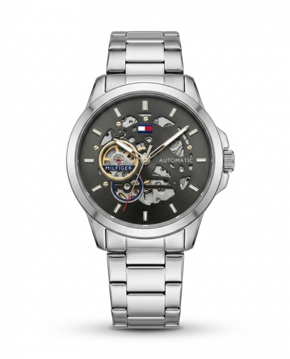 Tom.my Hilfige_r skeleton automatic