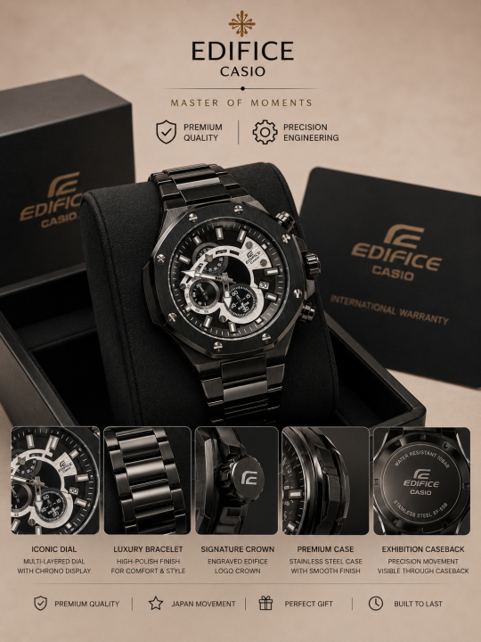 Ca.sio Edifice EFR-569DB-1AVUDF Chronograph