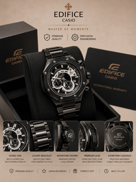 Ca.sio Edifice EFR-569DB-1AVUDF Chronograph
