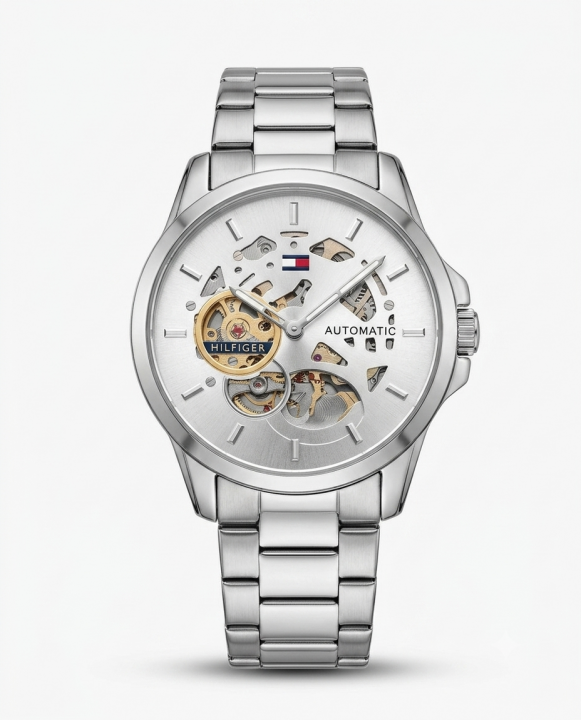Tom.my Hilfige_r skeleton automatic