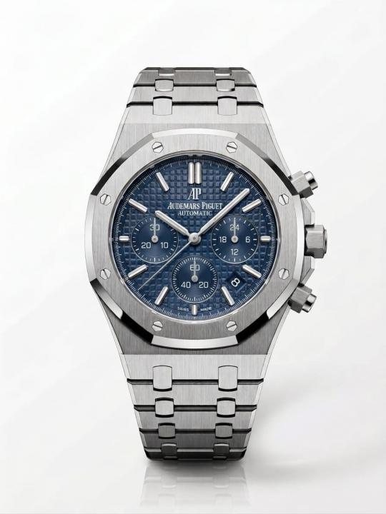 Aude.mars pigue_tRoyal Oak Chronograph Blue