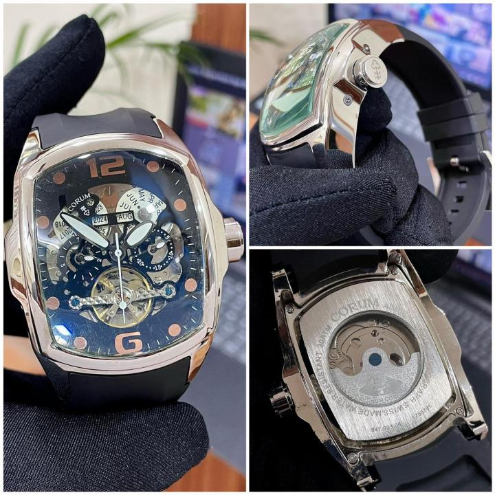 Co...rum Cup Challenge Calendar Automatic Silver