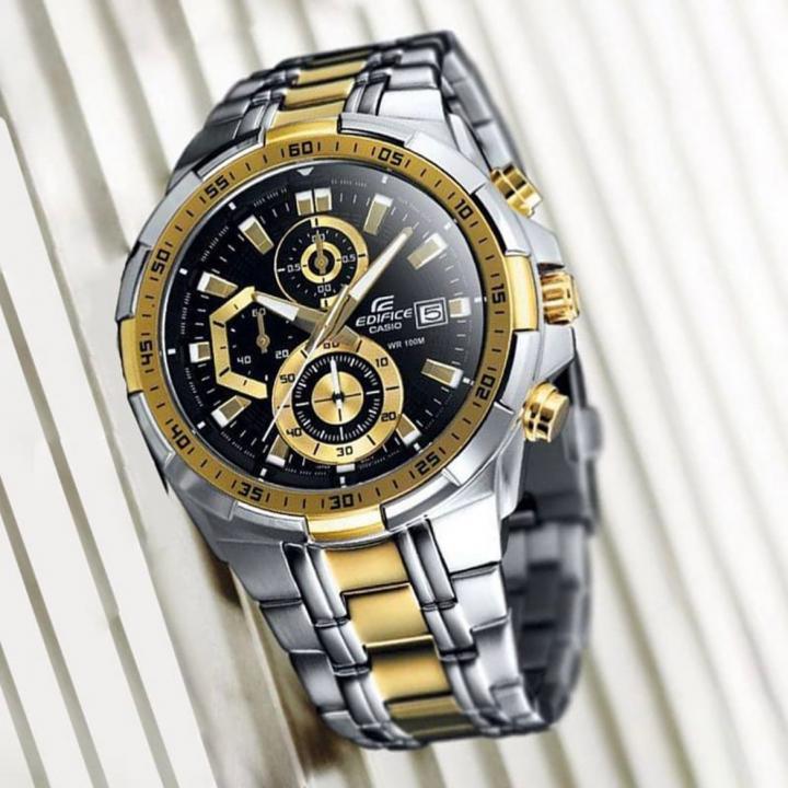 Ca.sio Edifice Efr539 2Ton-Gold-White