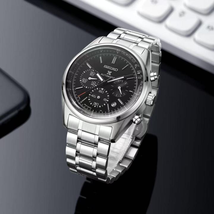 Sei.ko Prospex Chronograph Silver-Black