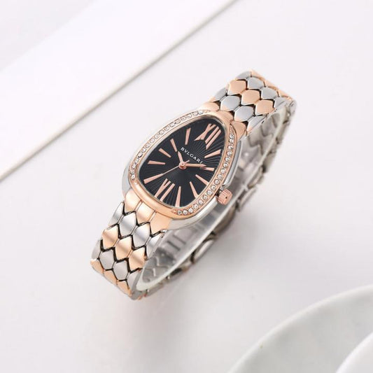 Bvl.gari Serpenti Seduttori - J1596 2 ton Copper black