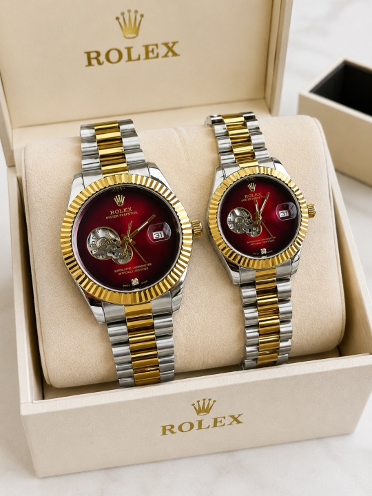 Roleex Oyster Date Couple