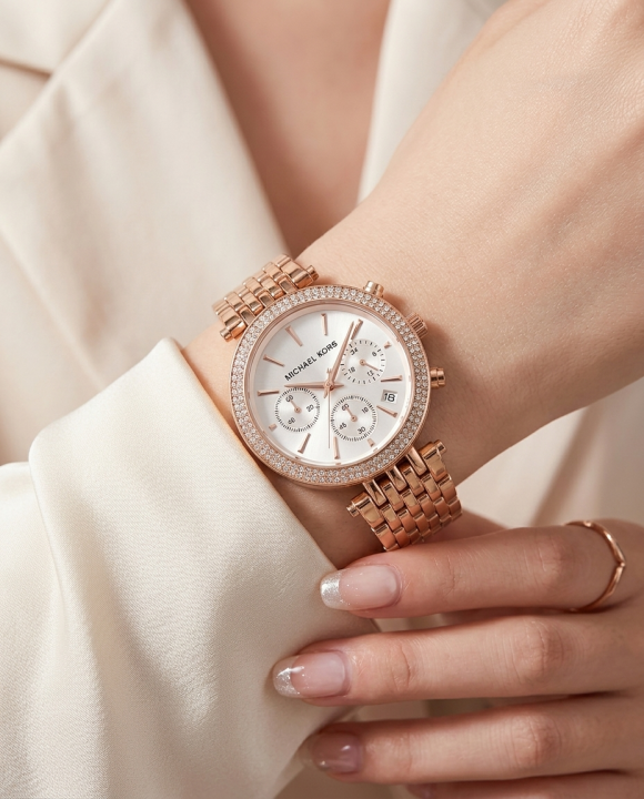 Mic.hael_l Kors Darci Chronograph