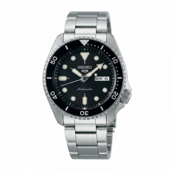 Sei.ko 5 Sports Automatic silver Black