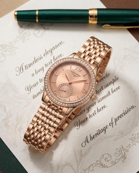 Longine_s Heritage Classic Copper-Pink