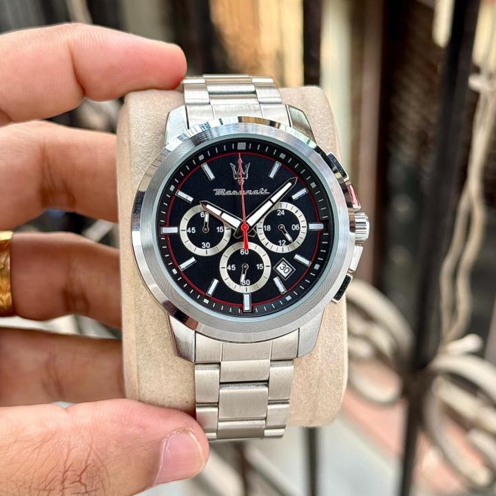 Mase.raati Potenza Silver-Black-Red