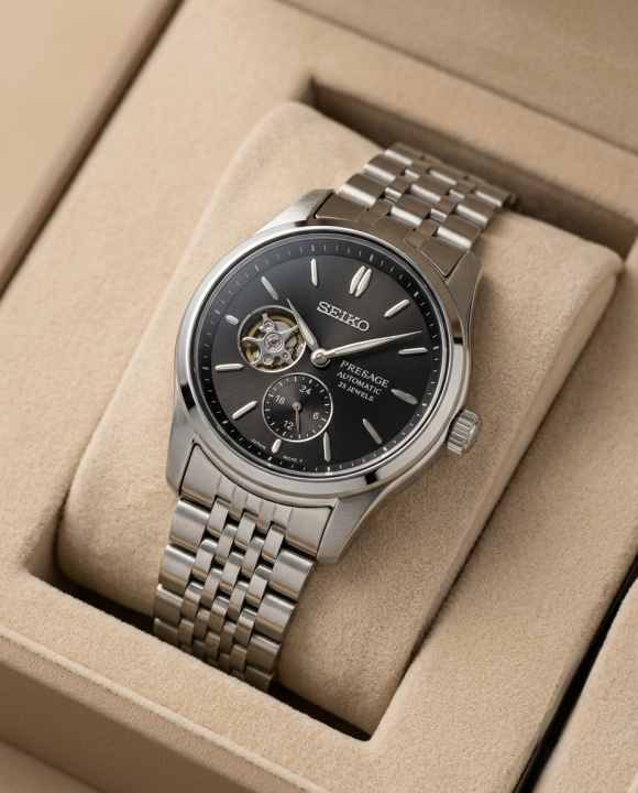 Sei.ko presage SPB471 Automatic silver Black