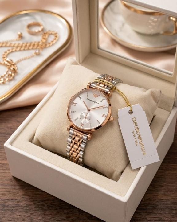 Em.porio Arman_i Classic 2Ton-Copper-White