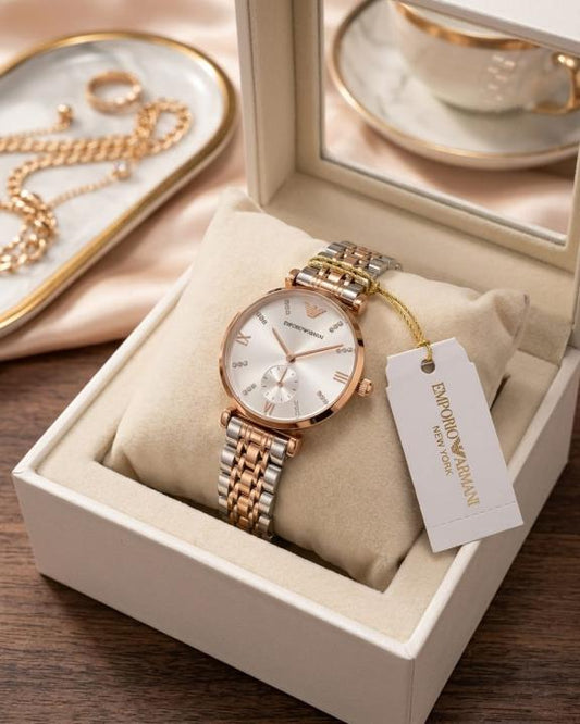 Em.porio Arman_i Classic 2Ton-Copper-White