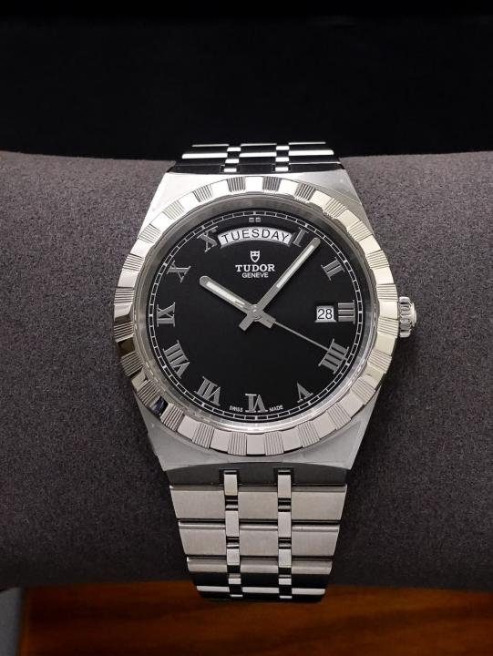 Tu.dor Royal automatic silver Black