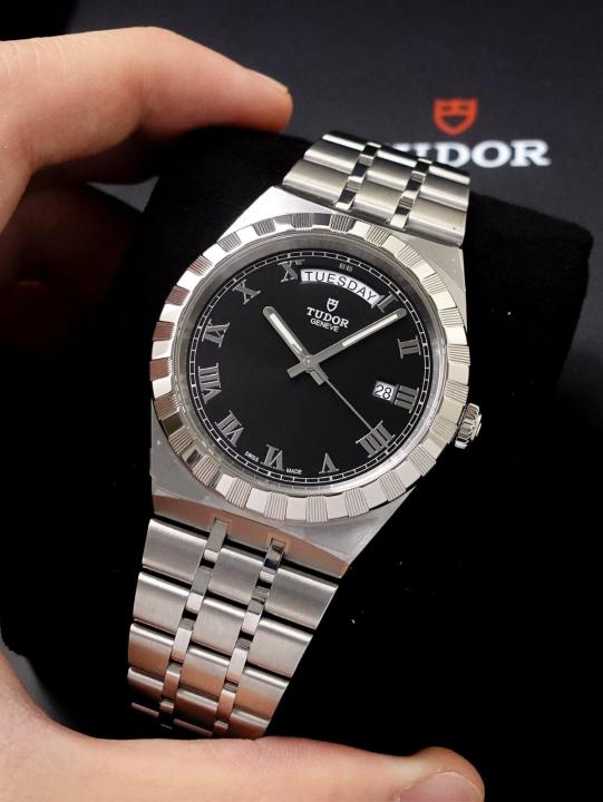 Tu.dor Royal automatic silver Black