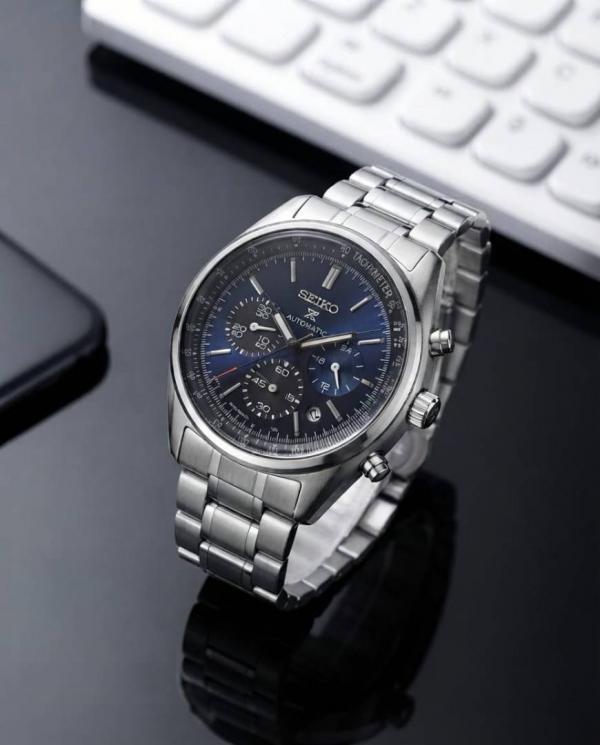Sei.ko Prospex Chronograph Silver-Blue