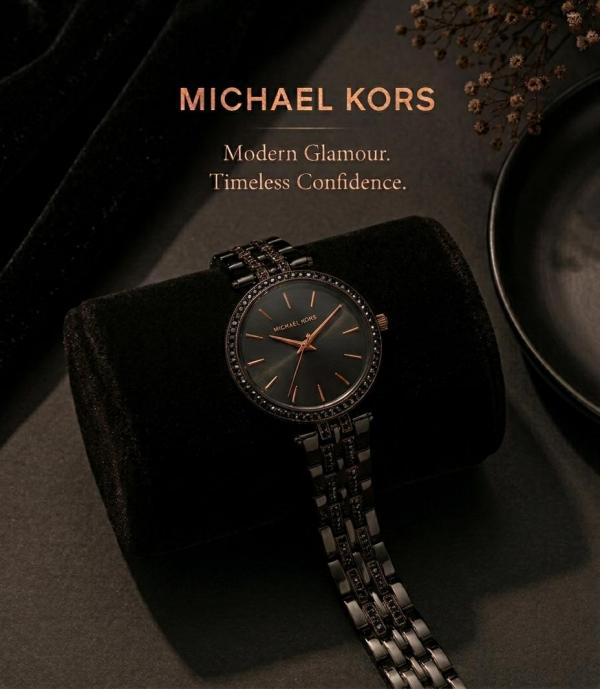 Michaee_l Kors Darci Full Black