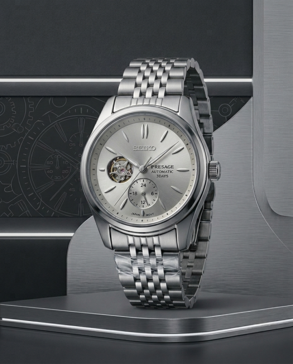 Sei.ko presage SPB471 Automatic silver White