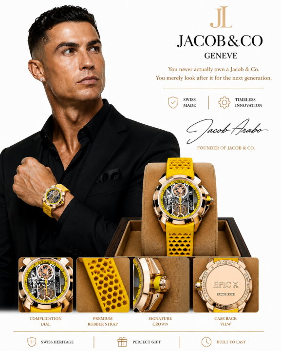 Ja.cob & Co. Epic X CR7 Flight of CR7
