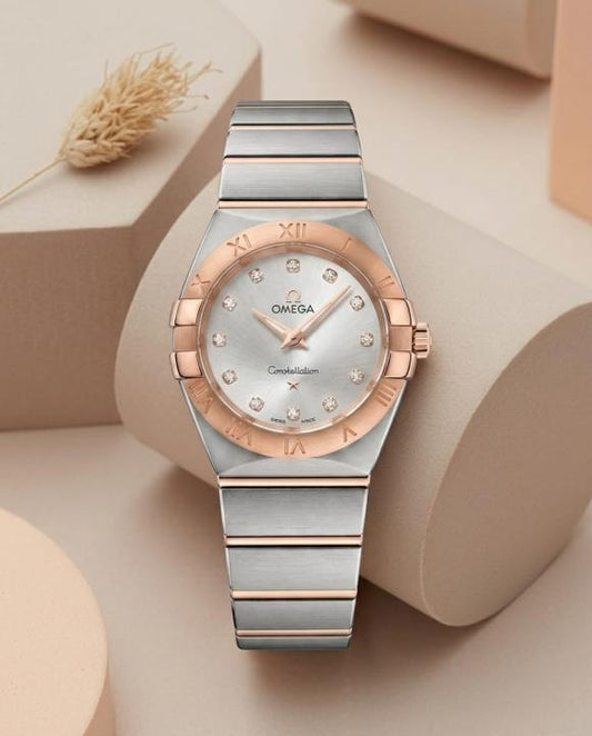 Omeg_a Constellation Sedna 2Ton-Copper-Grey Womens