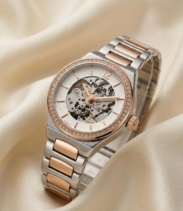 Fossi_l Eevie Automatic 2Ton-Copper-White