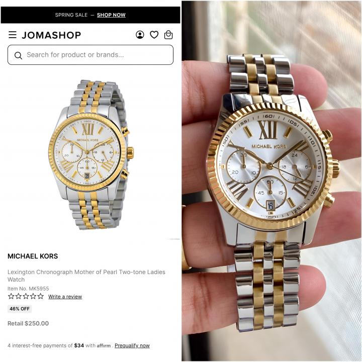 Michaee_l Kors Lexington chronograph