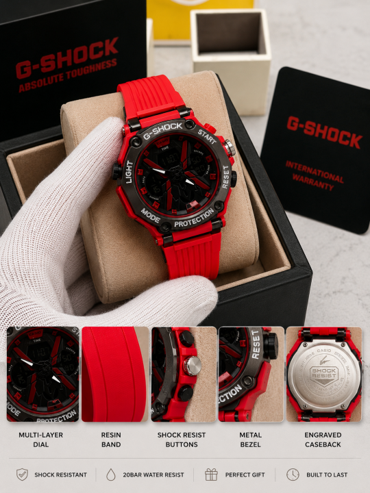 Ca.sio G shock Black Roadster - J107