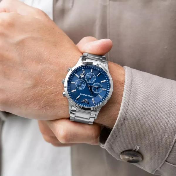Em.porio Armann_i Classic Silver-Blue