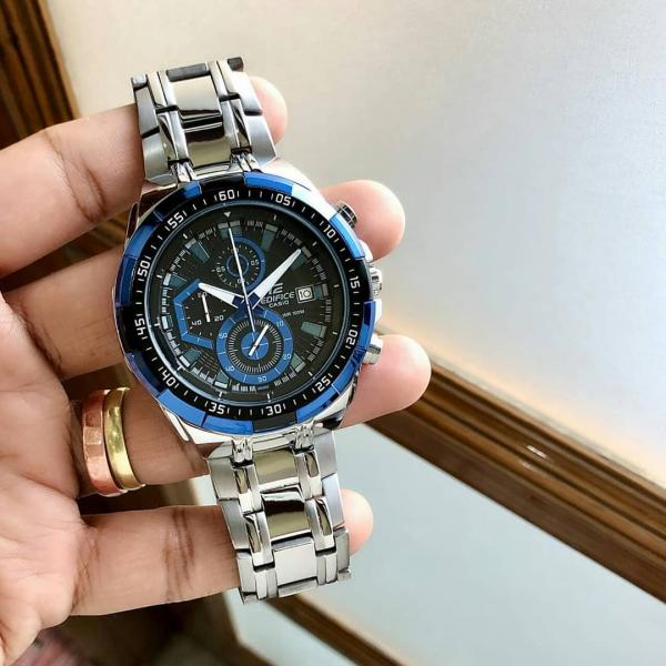 Ca.sio Edifice Efr539 Silver-Blue