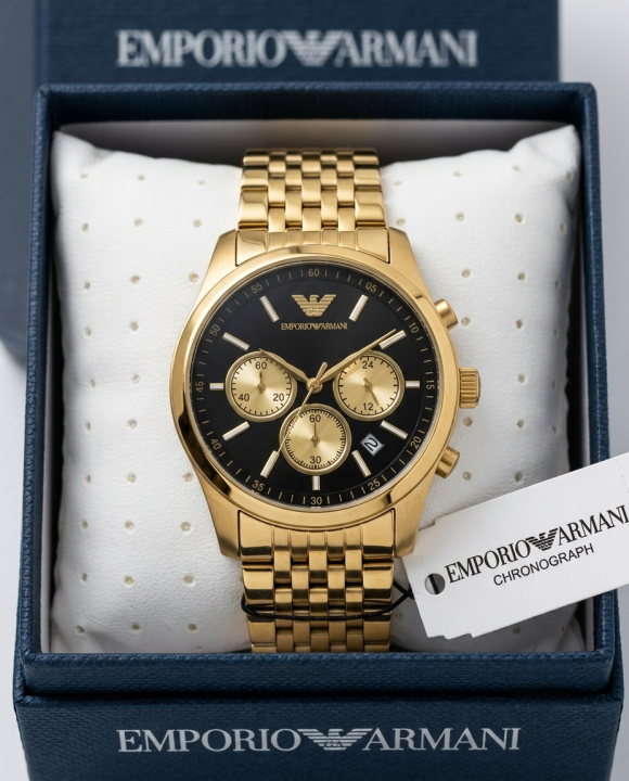 Em.porio Armann_i AR11581 Chronograph Gold-Black