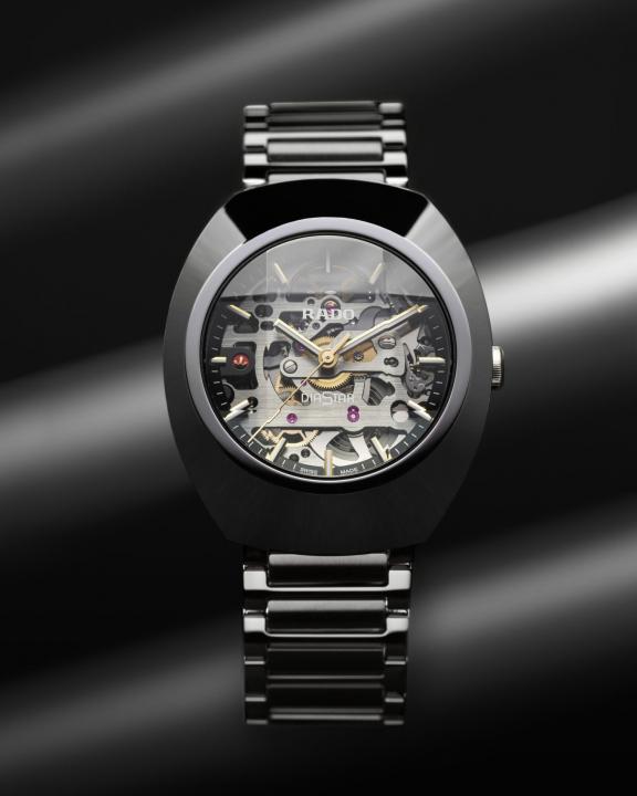 Rad_o black Diastar skeleton Automatic