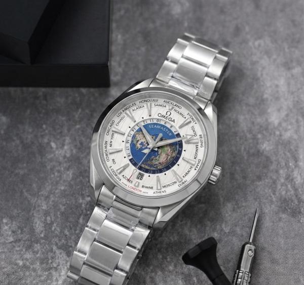 Omeg_a Seamaster Aqua Terra World Map