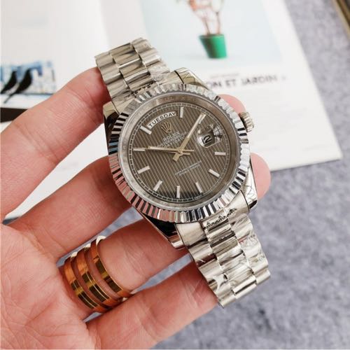 ROL.EX OYSTER BROWN DIAL PERPETUAL DAY DATE