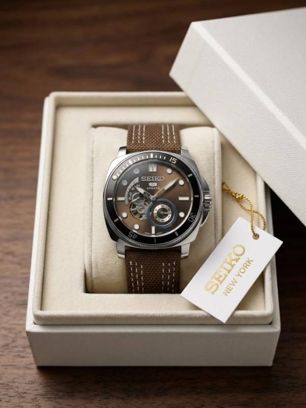 Se.iko 5 Sprots Automatic Brown
