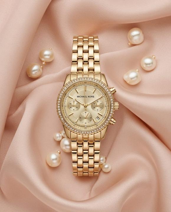 Mic.hael_l Kors Mini Ritz Chronograph