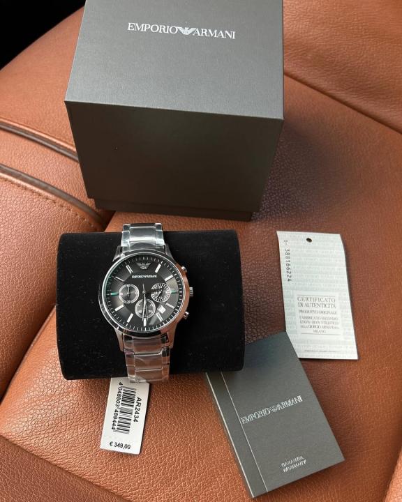 Em.porio Armann_i Classic Silver-Black