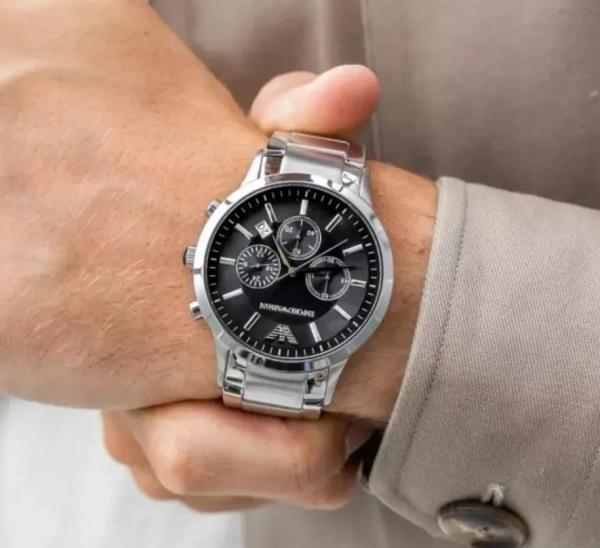 Em.porio Armann_i Classic Silver-Black
