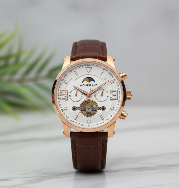 Mo..nt Blanc BINSSAW Men Tourbillon Automatic