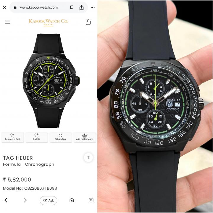 Tag Heue_r Formula 1 Chronograph