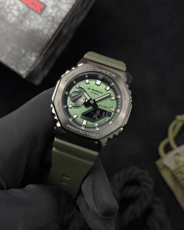 Ca.sio g shock gm2100 full green