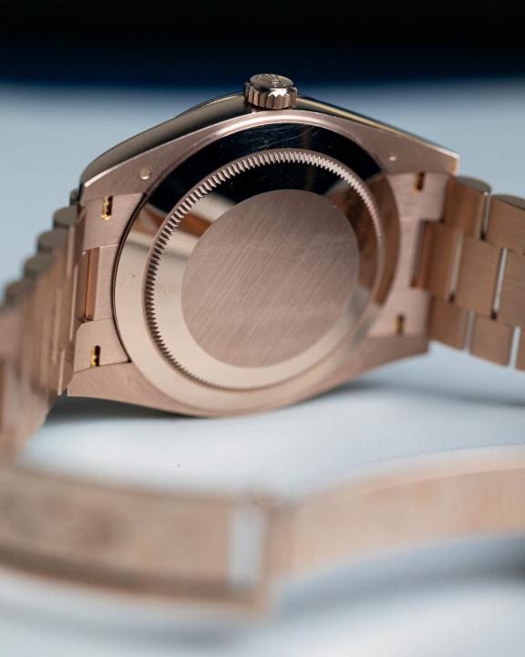 Role_x Oyster Perpetual Day Date 40 Battery Copper-Brown