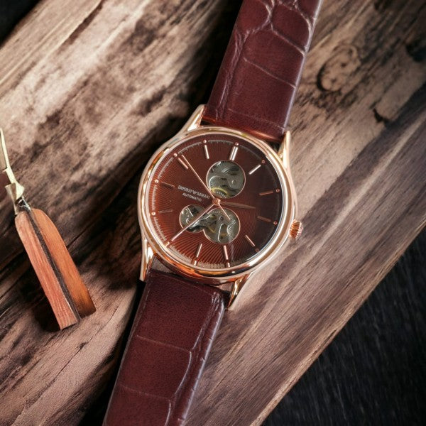 Em.porio Arman_i Station Brown copper Automatic