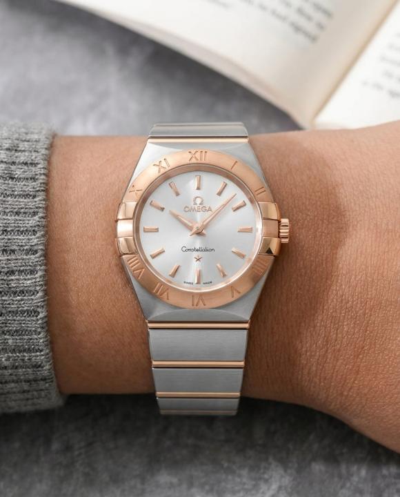 Omeg_a Constellation Sedna 2Ton-Copper-White Womens
