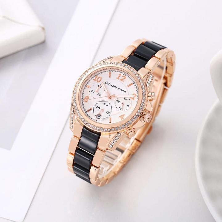 Mic.hael_Kors Blair Glitz Chronograph