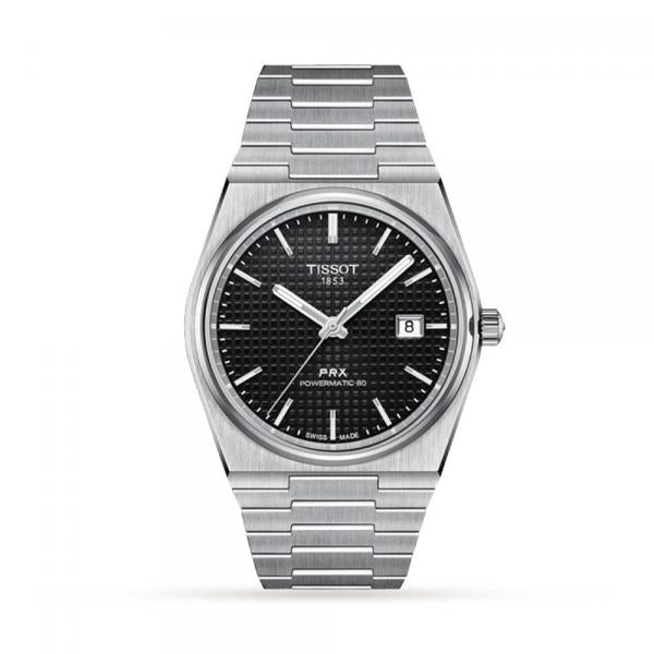 Tissoo_t 1853 Prx Automatic Top Quality Silver-Black